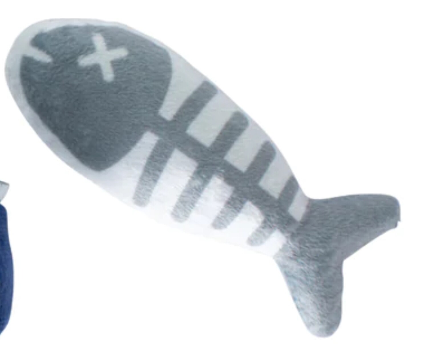 Skeleton Fish Catnip Toy