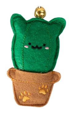 Cat Cactus With A Bell Catnip Toy - FS