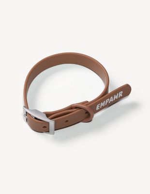 Waterproof City Dog Collar - Toffee