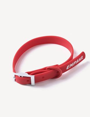 Waterproof City Dog Collar - Cherry