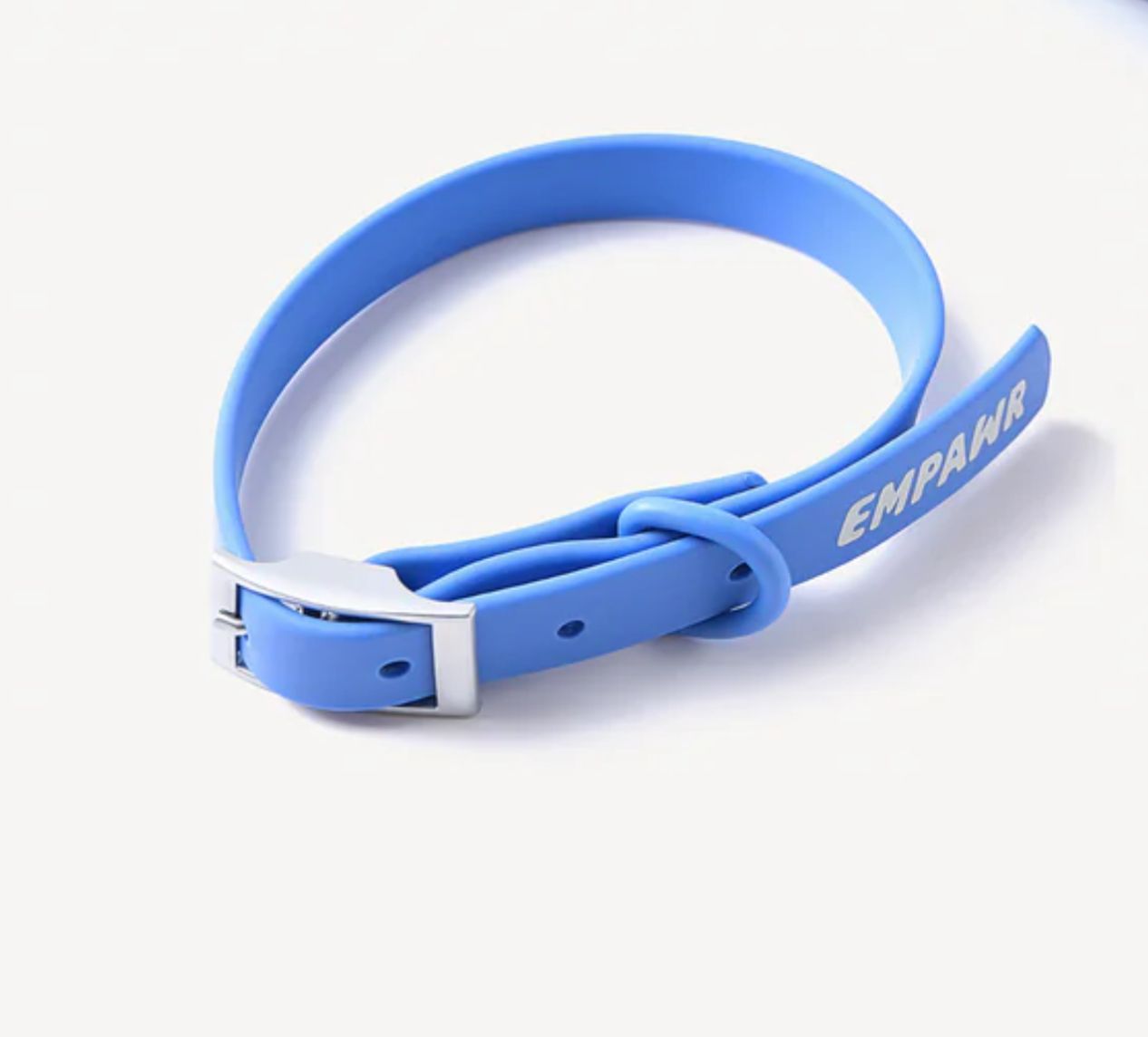 Waterproof City Dog Collar - Sky