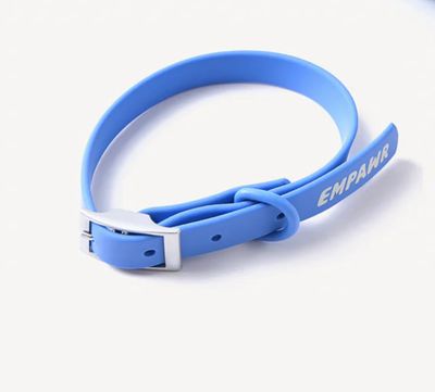Waterproof City Dog Collar - Sky