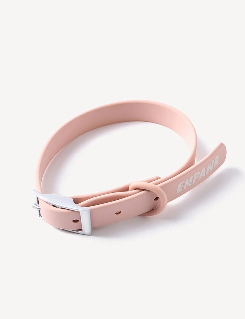 Waterproof City Dog Collar - Blush