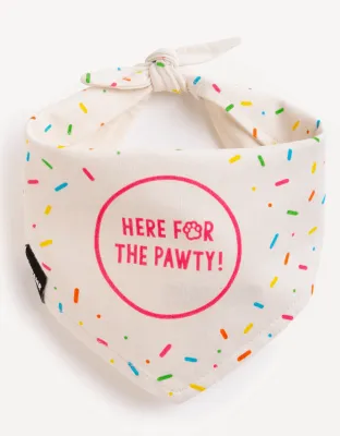 Here For The Pawty Bandana - Empawr