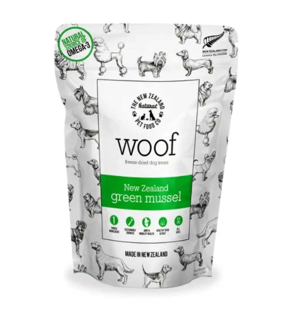 Green Lipped Mussel Treat - Woof