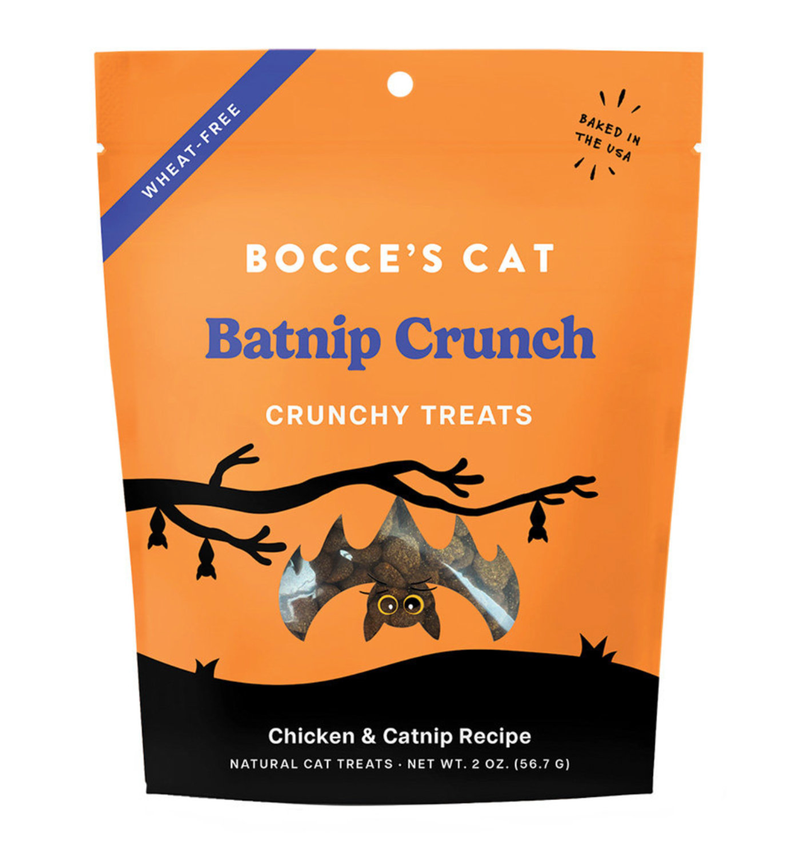 Batnip Crunch Cat Treats - BOCCE&#39;S