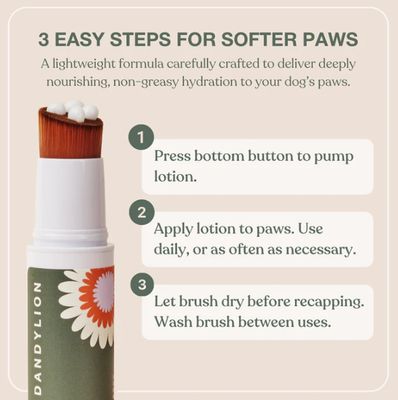 Soft Paws Hydrating Lotion - Dandylion