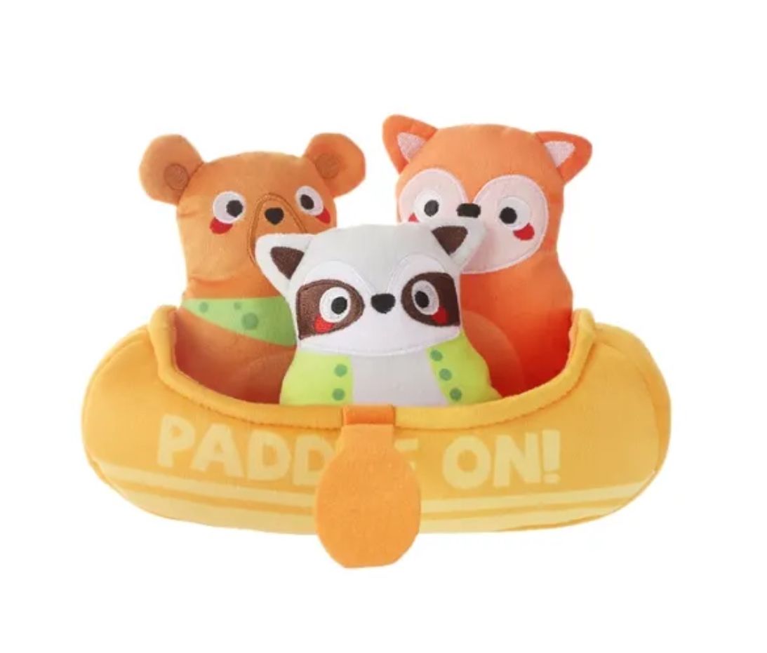 Pups in Kayak - HS