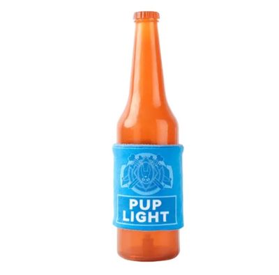 Pup Light Rubber Beer Bottle Toy - HS