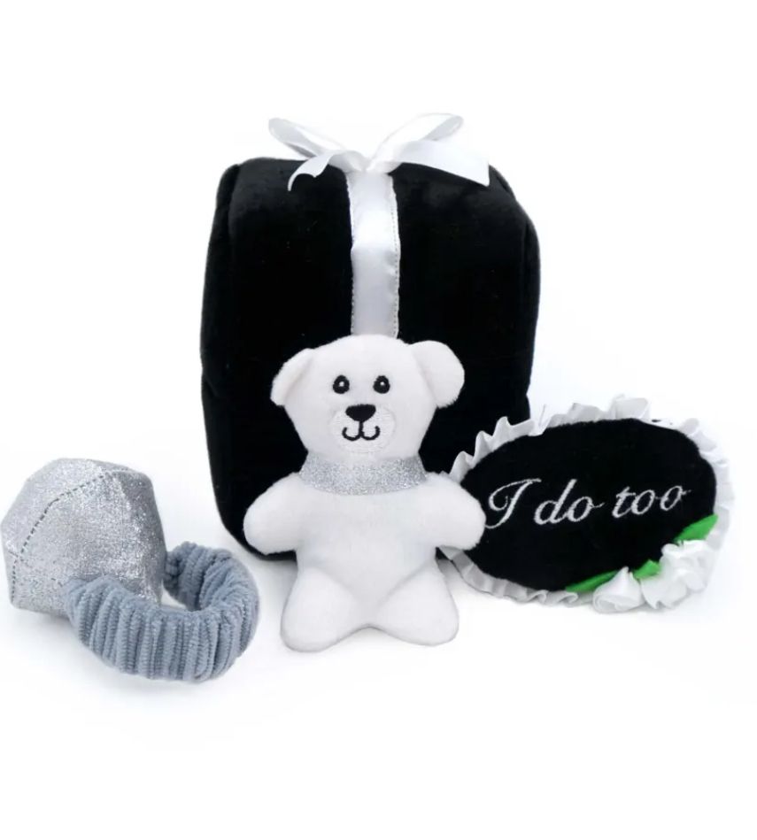 Wedding Ring Box - Hide &amp; Seek Toy - ZP