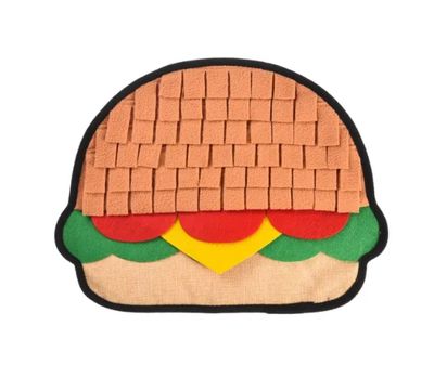 Hamburger Snuffle Mat - Cat or Dog - HS
