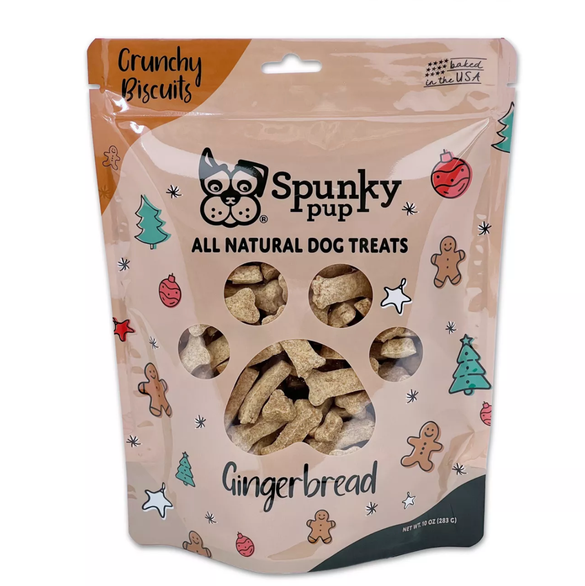 Gingerbread Dog Treats - Spunky Pup