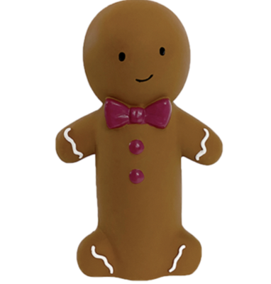 Latex Crunchers Gingerbread Man Toy - FFB Latex Crunchers Gingerbread Man Toy - FFB
