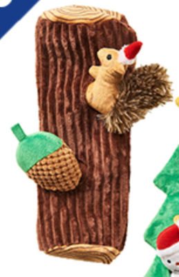 Squirrel and Acorn in Tree Trunk - Hide &amp; Seek Toy