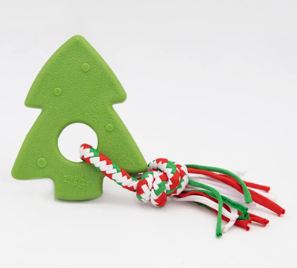 Tuff Christmas Tree w/ Rope Toy - ZP