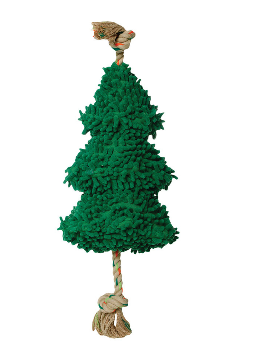 Evergreen Christmas Tree Rope Toy - TT