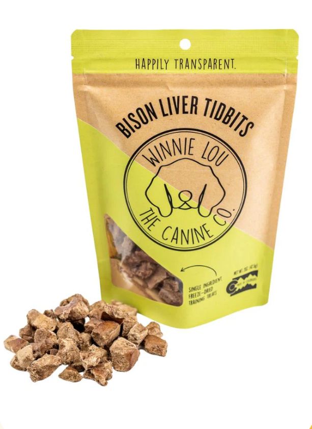 Bison Liver Tidbit Bites - Winnie Lou