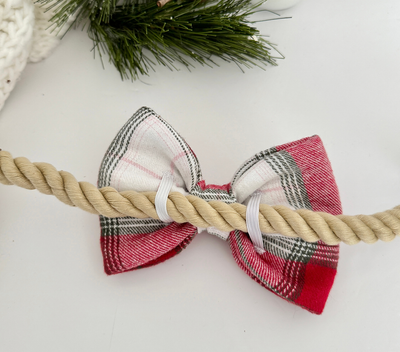 Christmas Plaid Bow - BM