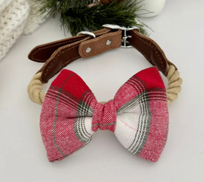 Christmas Plaid Bow - BM