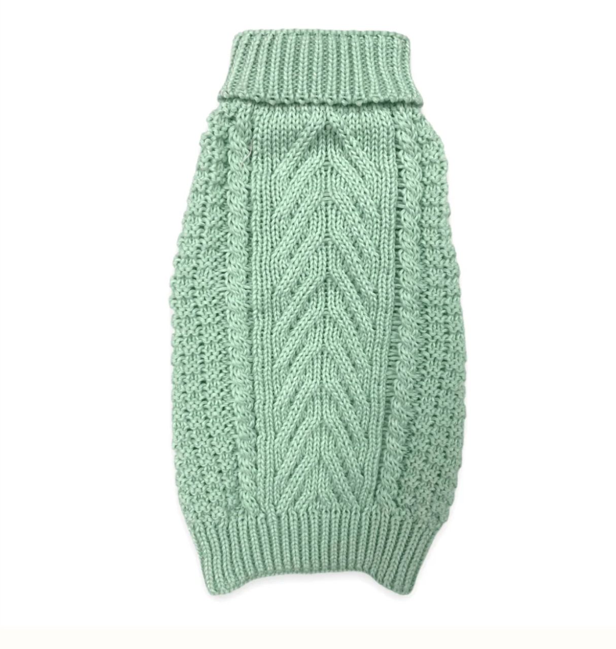 Cozy Chunky Sweater - Mint