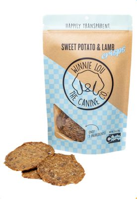 Sweet Potato &amp; Lamb Crisps - Winnie Lou