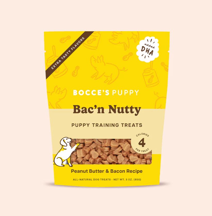 Bac&#39;n Nutty Puppy Treats - Bocce