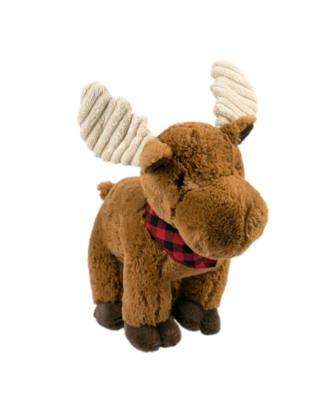 Crunch Moose w/Flannel Toy - TT