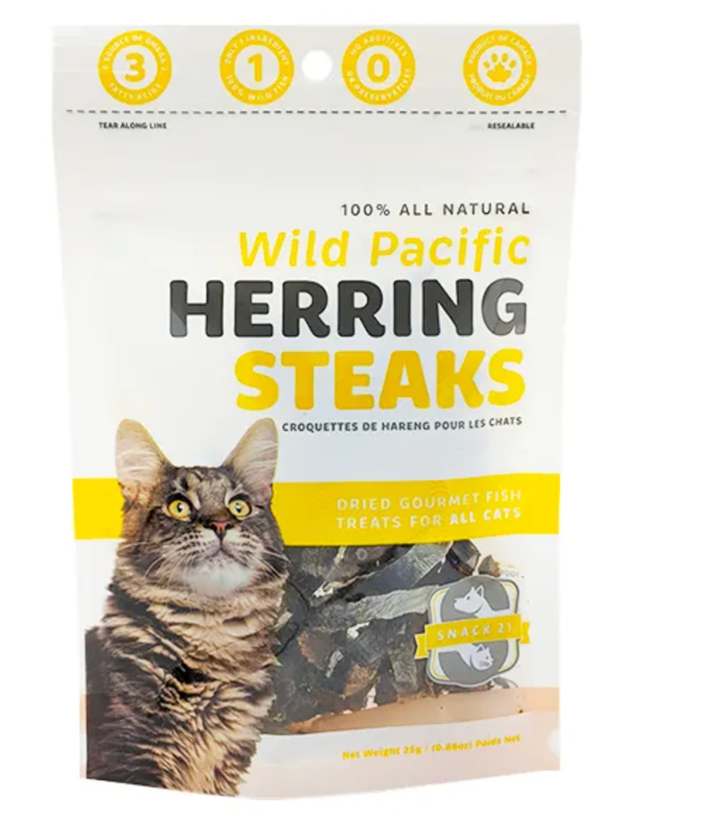 Herring Steaks for Cats - Snack21