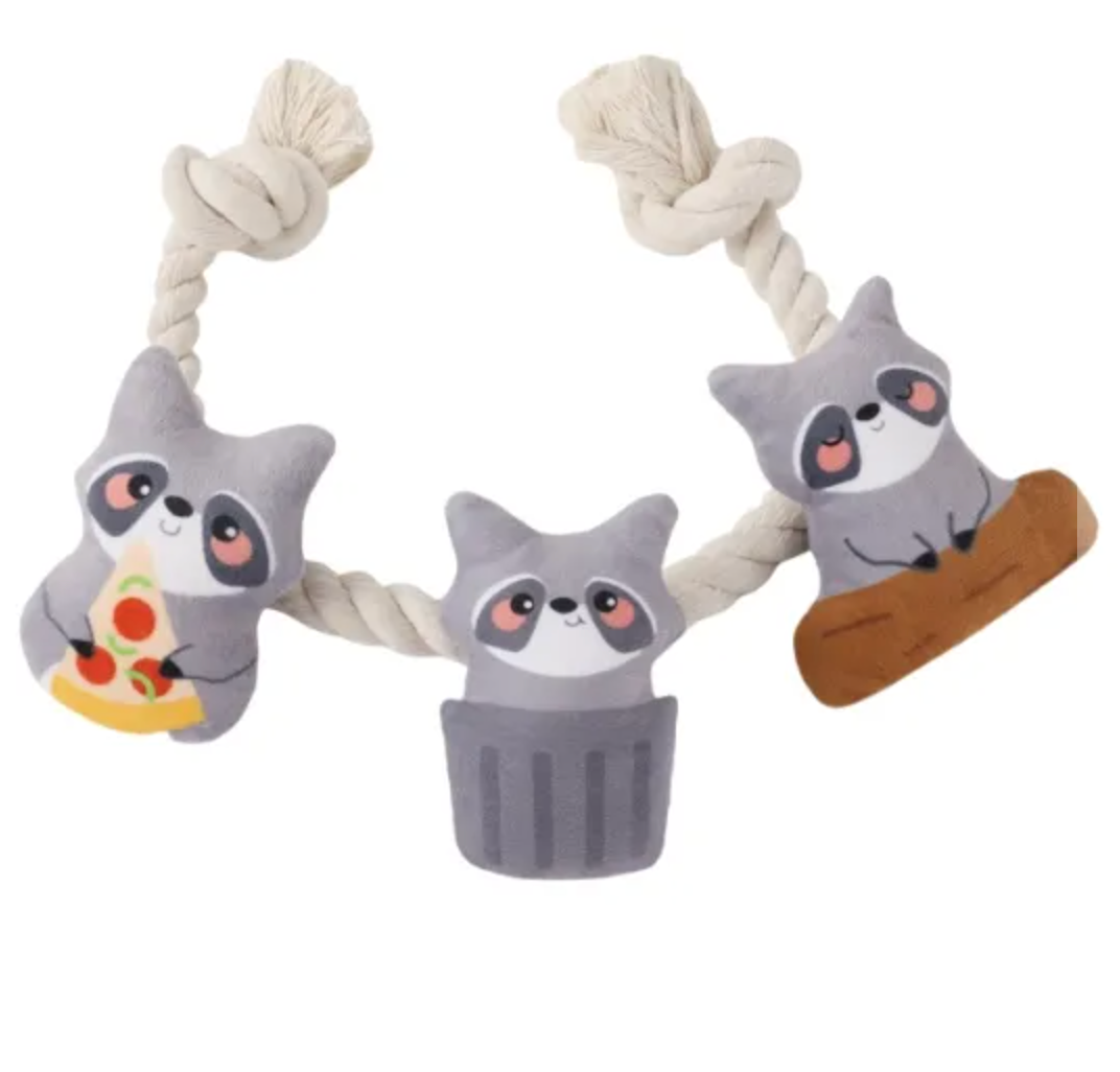 Raccoon Rope Toy - HS