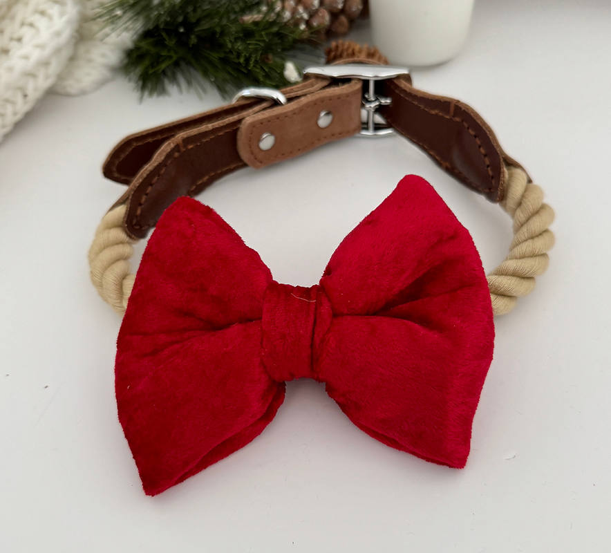 Red Velvet Bow - BM