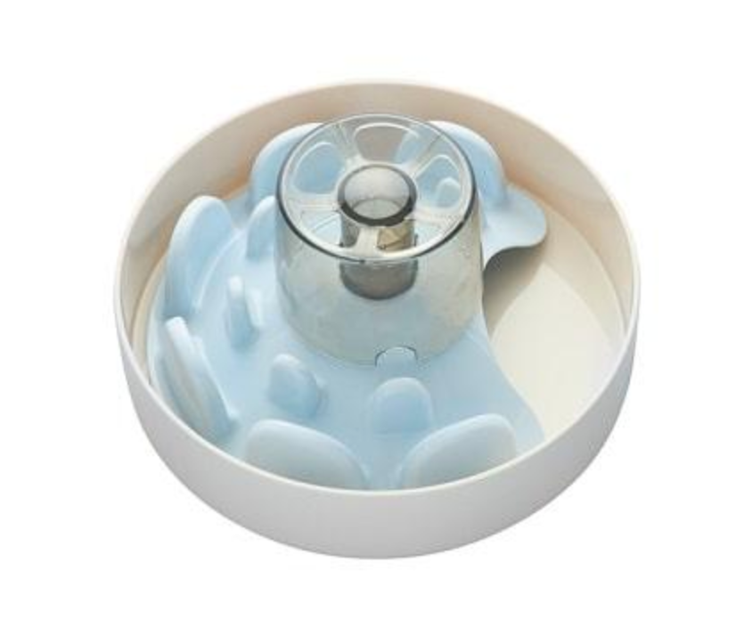 SPIN InteractiveSlow Feeder ( Tricky ) - UFO Maze Blue