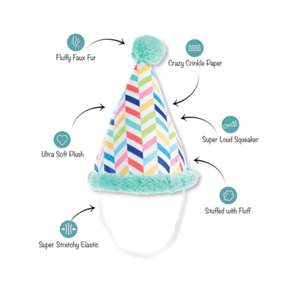 Cheers for Barkday Wearable Hat - FS