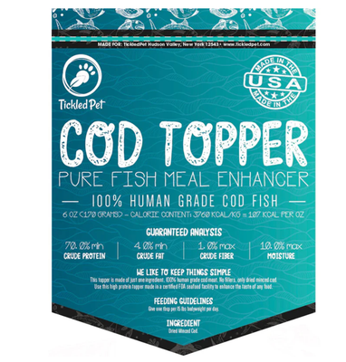 Cod Food Topper for Dogs