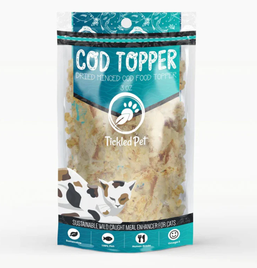 Cod Food Topper for Cats