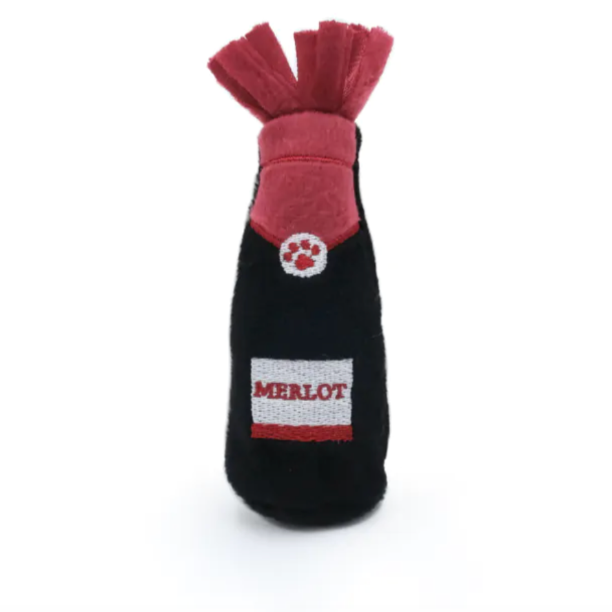 Merlot Bottle Catnip Toy - ZP