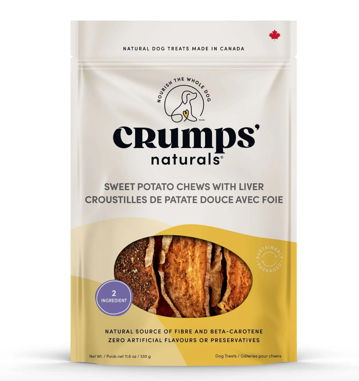 Sweet Potato &amp; Liver Treats - Crumps