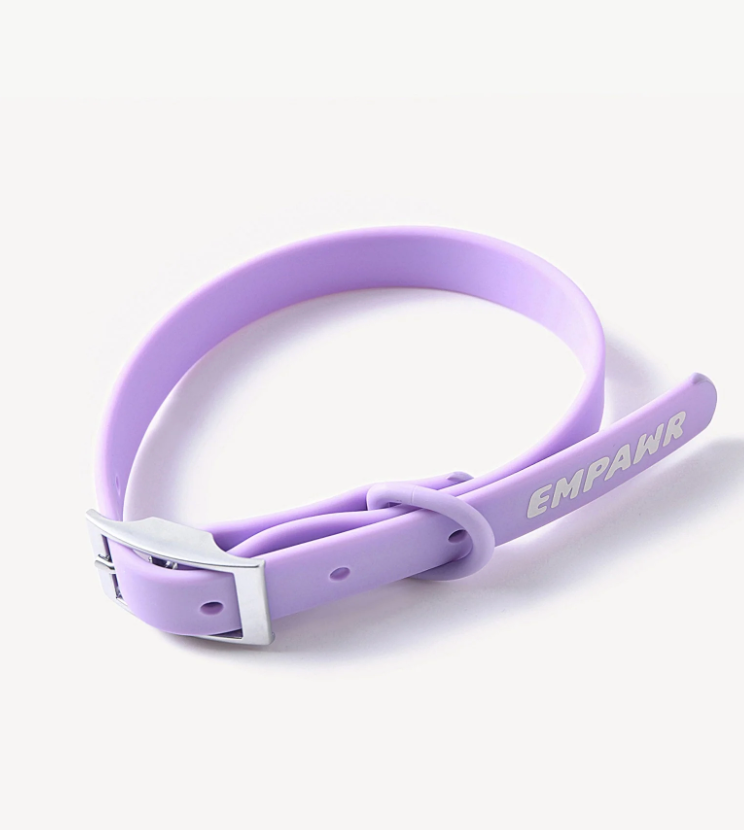 Waterproof City Dog Collar - Lilac