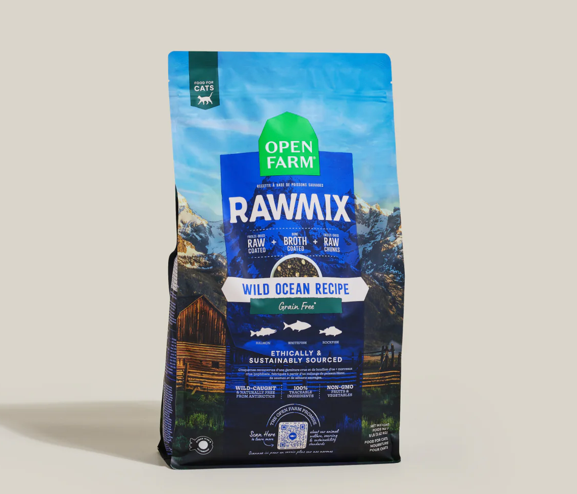 RawMix Grain Free Wild Ocean for Cats - Open Farm
