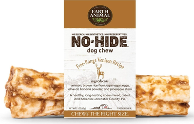No Hide Venison Dog Chew - Earth Animal