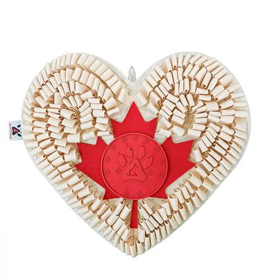 Heart with Maple Leaf Snuffle Mat