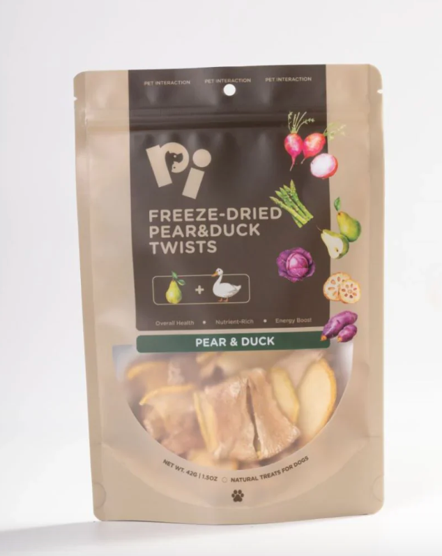 Freeze-Dried Pears &amp; Duck Twists - PI