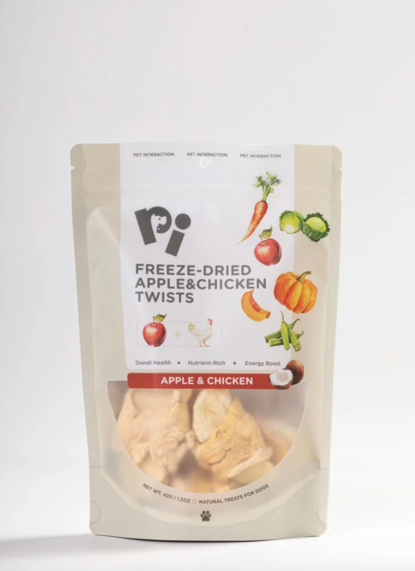Freeze-Dried Apples &amp; Chicken Twists - PI