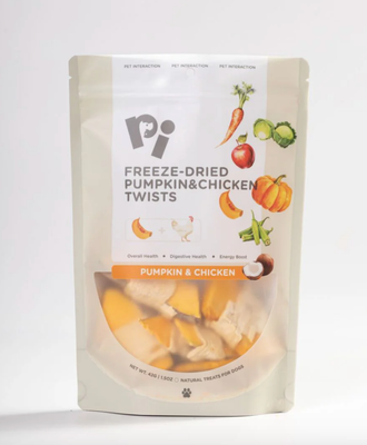 Freeze-Dried Pumpkin &amp; Chicken Twists - PI