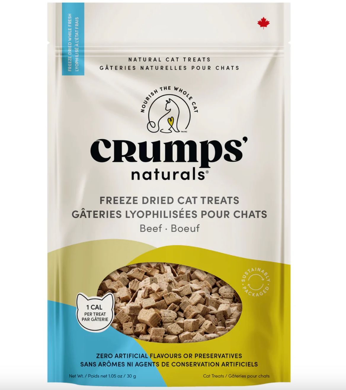 Freeze Dried Beef Cat Treats - Crumps