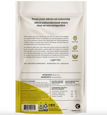 Freeze Dried Beef Cat Treats - Crumps