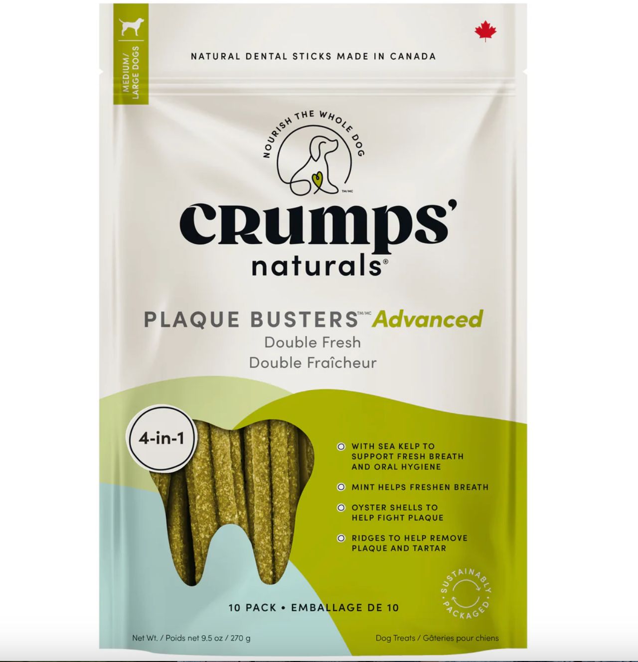 Plaque Busters Advanced Double Fresh - Crumps