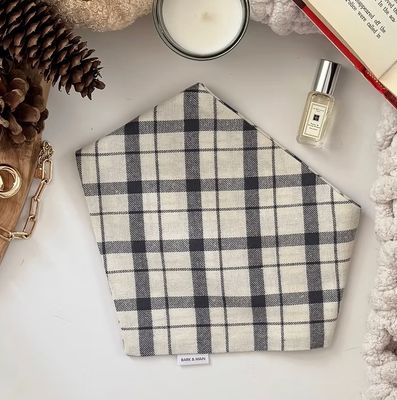 Blue Plaid Bandana - BM