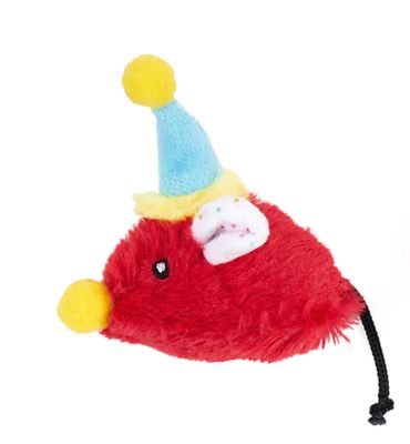 Birthday Catnip Mouse - ZP Birthday Catnip Mouse - ZP