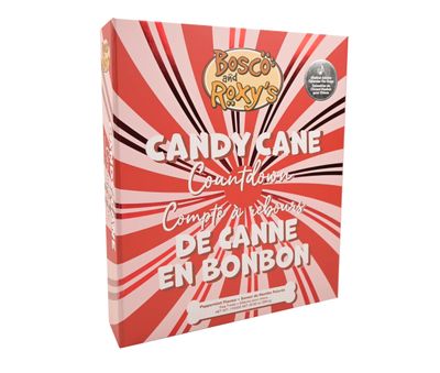 Candy Cane Countdown Musical Advent Calendar - Bosco & Roxy's