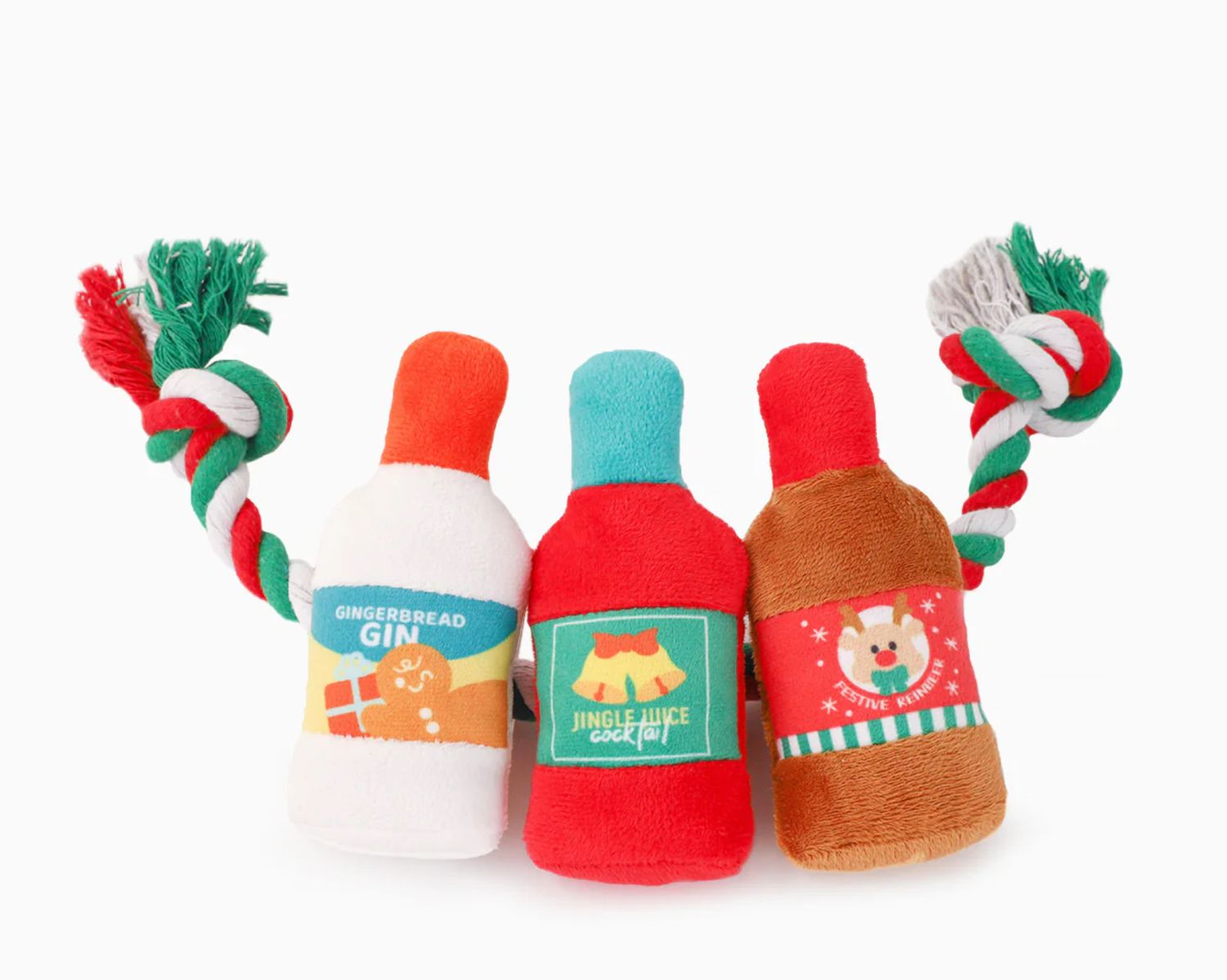 Holiday Spirits Rope Toy - HS